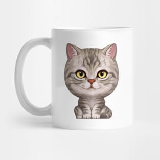 Silver Tabby Cat Mug